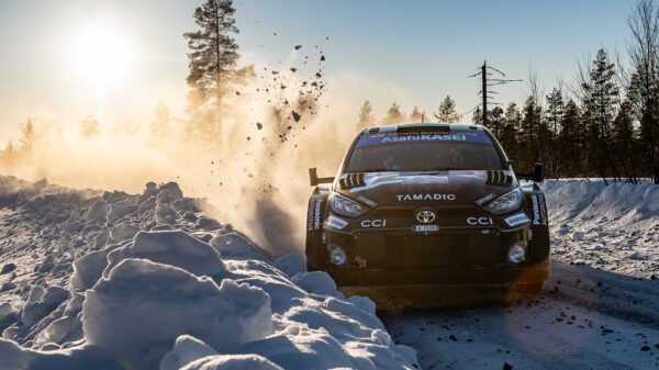 Elfyn Evans Scott Martin Toyota Rajd Szwecji WRC 2025