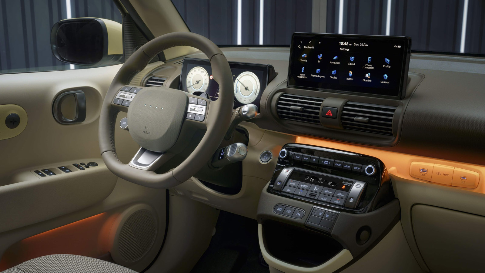 hyundai inster wnętrze