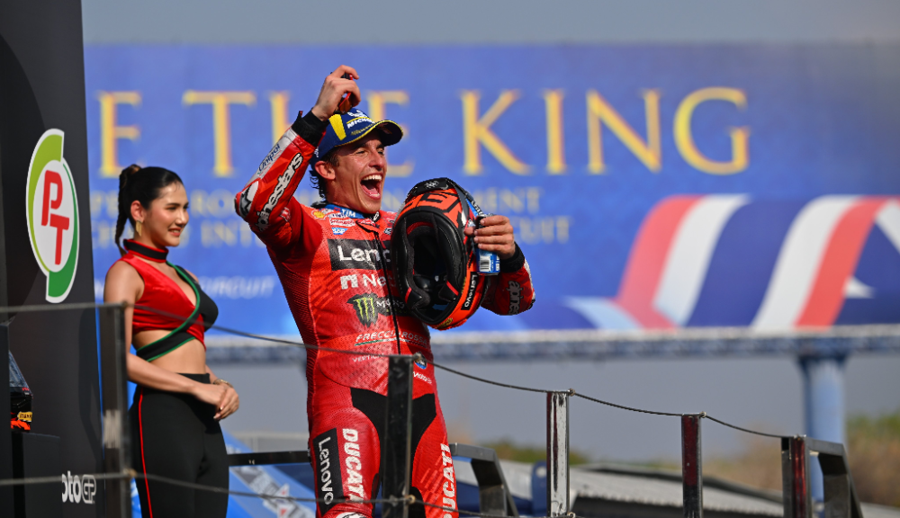 Marc Marquez GP Tajlandii 2025 podium