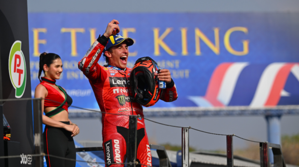 Marc Marquez GP Tajlandii 2025 podium