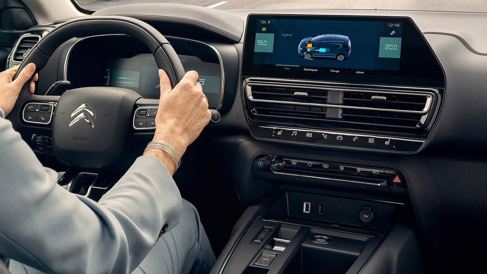 citroen c5 aircross wnętrze