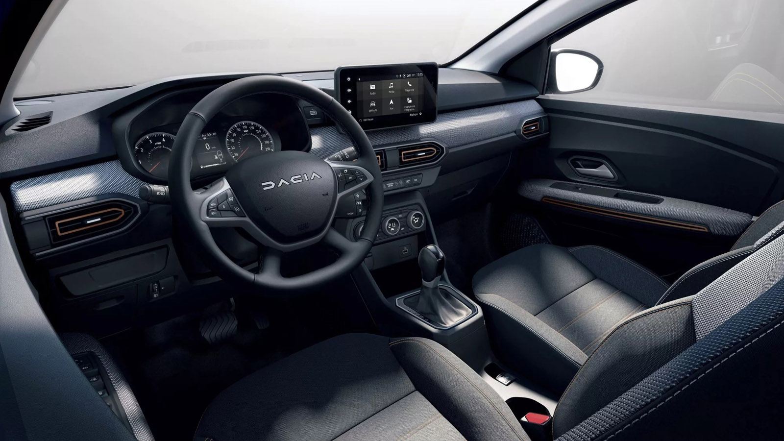 dacia sandero wnętrze