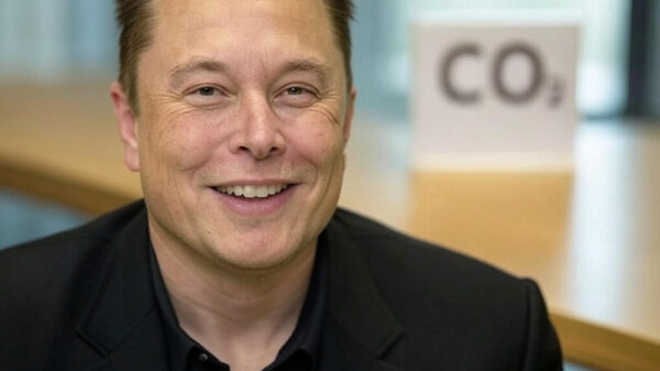 elon musk tesla co2