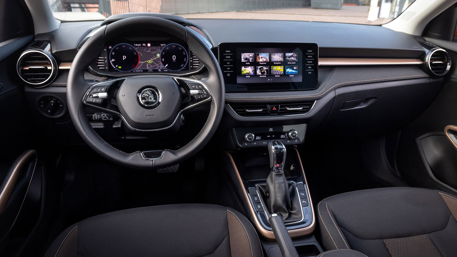 skoda fabia wnętrze