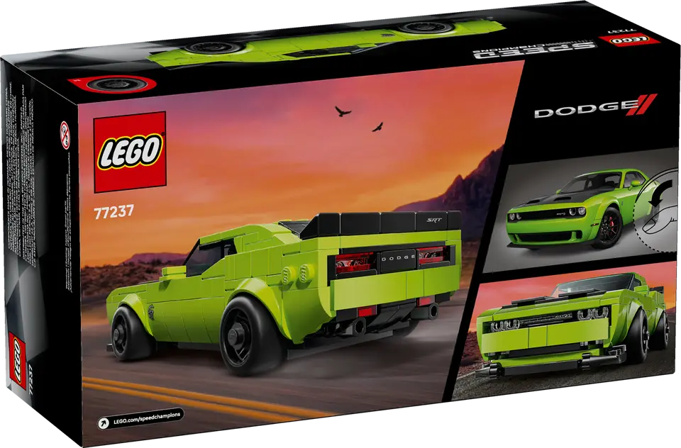 dodge challenger lego