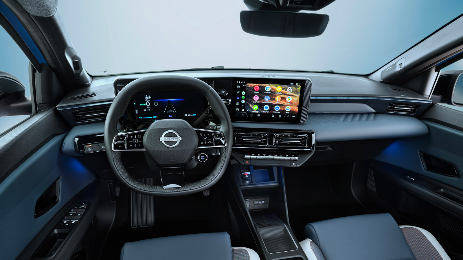 nowy nissan micra wnętrze