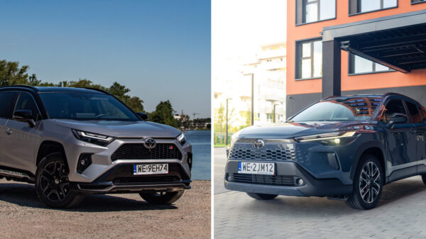 corolla cross rav4 porównanie