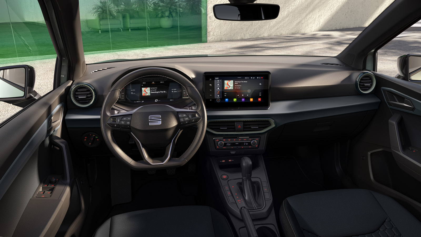 nowy seat arona wnętrze