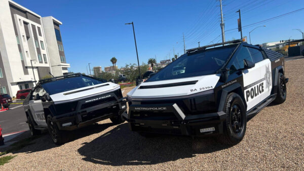 tesla cybertruck las vegas