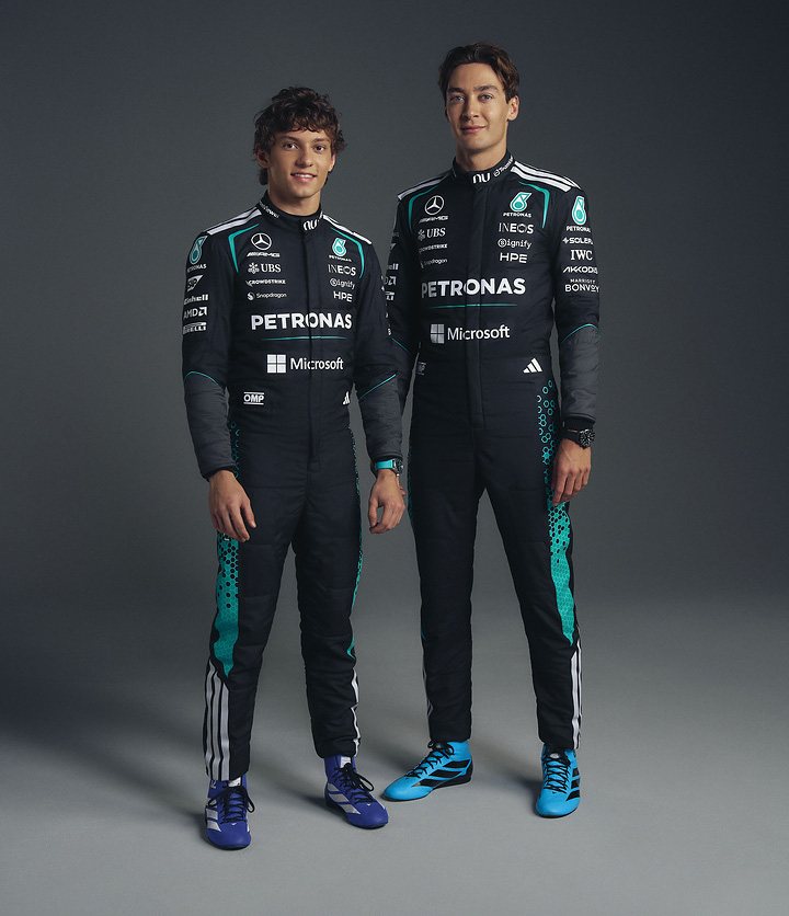 kierowcy mercedes f1 2026