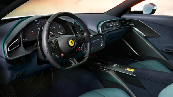 ferrari amalfi wnętrze