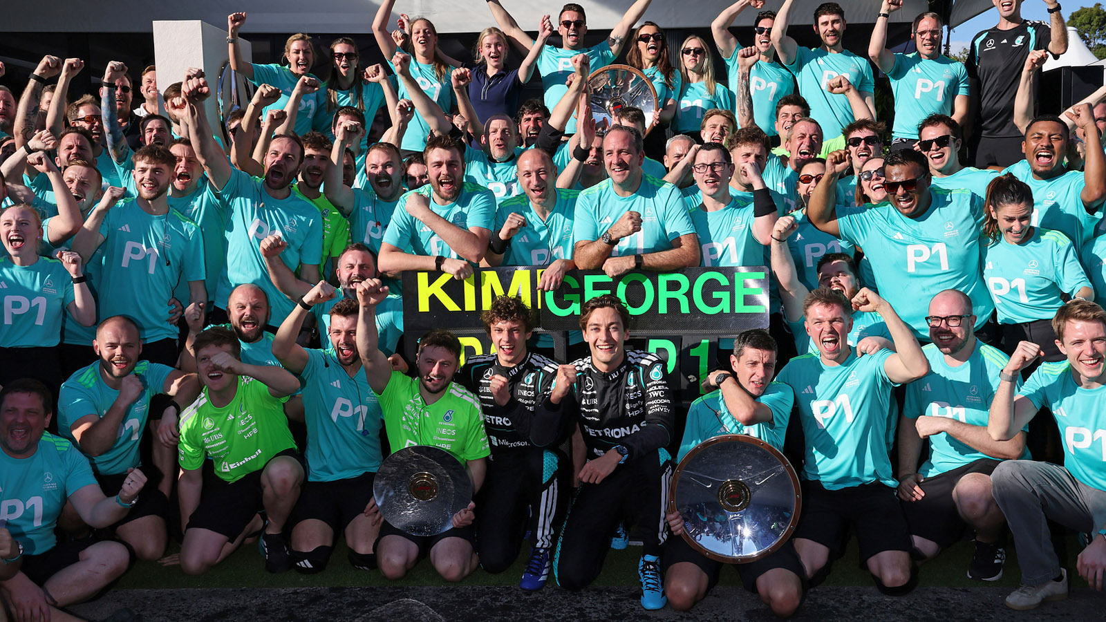 klasyfikacja f1 mercedes 2026