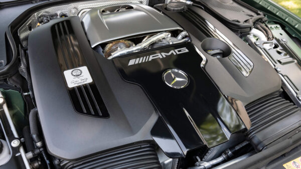 mercedes sl silnik