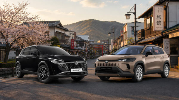 corolla cross qashqai porównanie