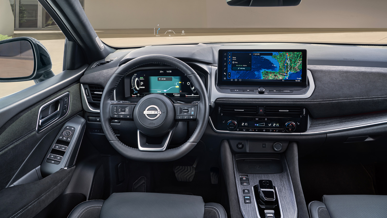 nissan qashqai wnętrze