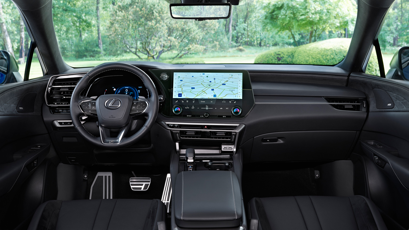 lexus rx 500h wnętrze