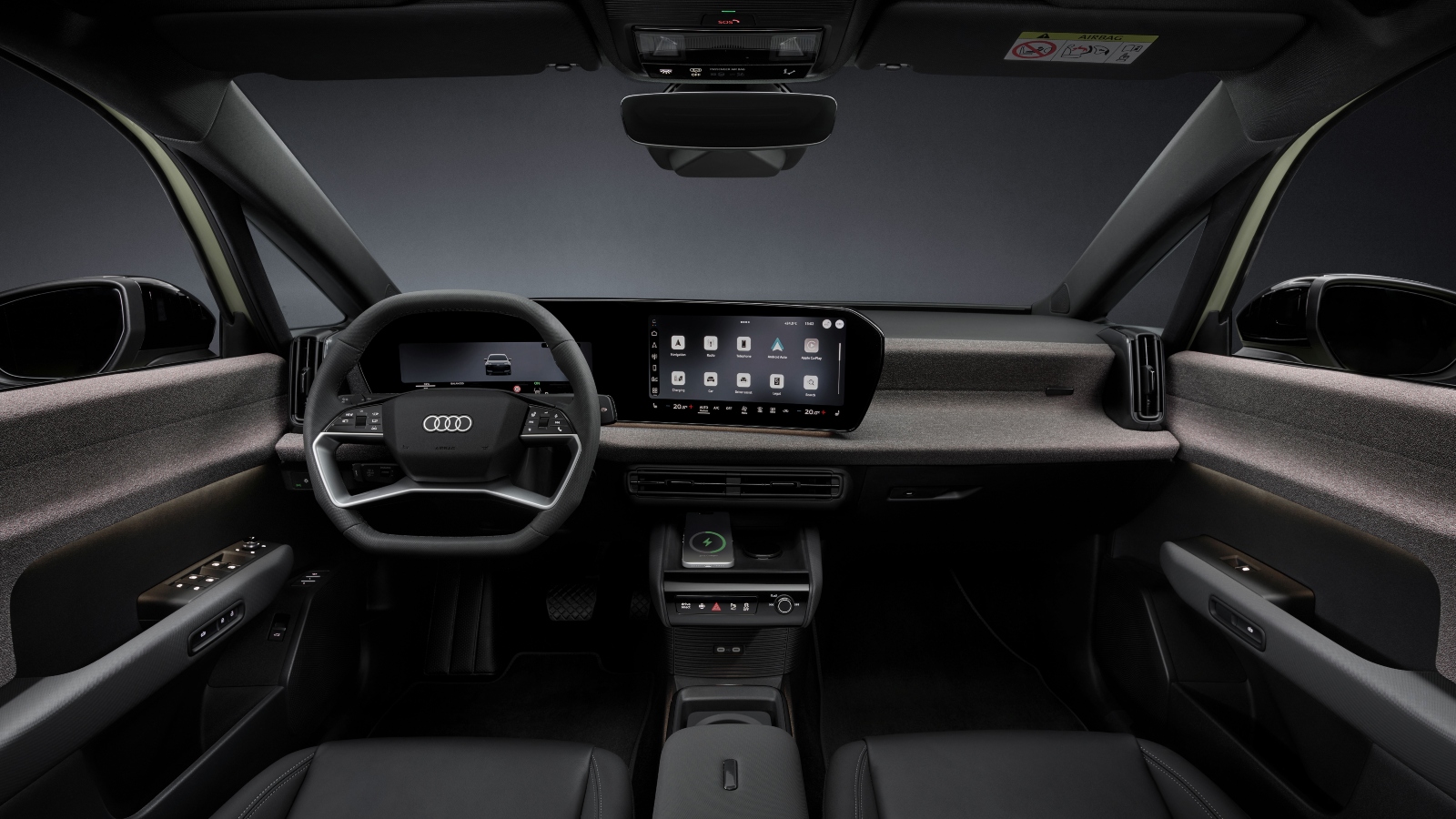 audi a2 e-tron wnętrze