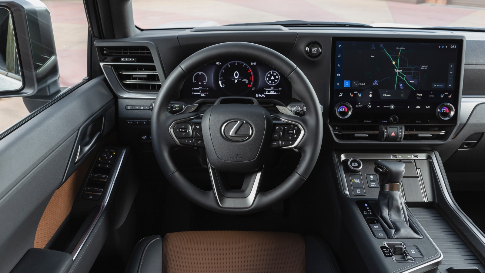 lexus gx 2027 wnętrze