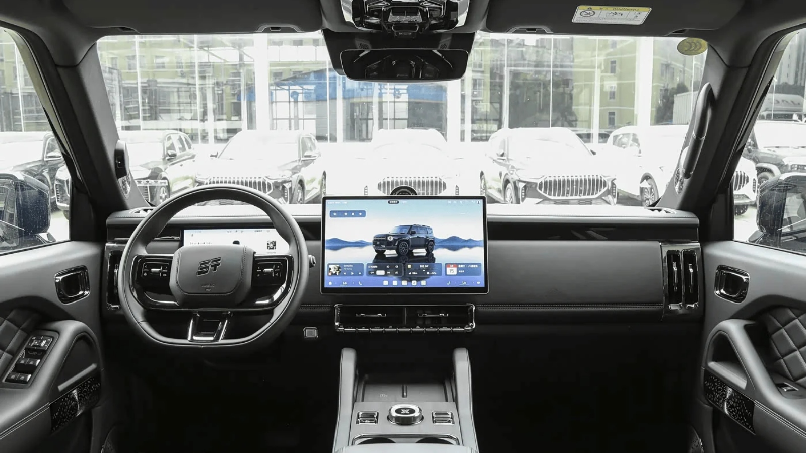 jetour t7 traveller wnętrze